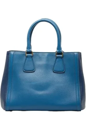 LOUIS VUITTON Dames, Pre-owned, Blauw, Maat: ONE Size Leer