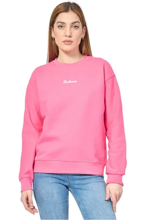 DISCLAIMER Dames, Sweatshirts & Hoodies, Roze, Maat: XS Katoen