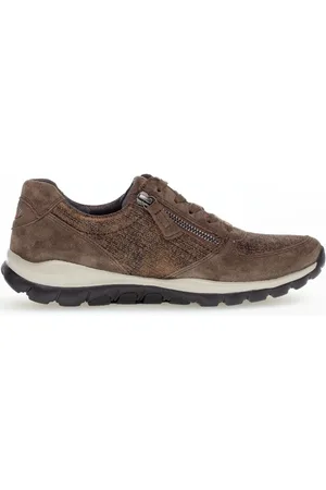 Gabor Dames, Schoenen, Bruin, Maat: 40 1/2 EU Leer