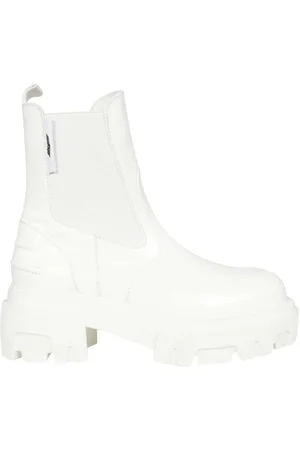 Msgm Dames, Schoenen, Wit, Maat: 38 EU Leer