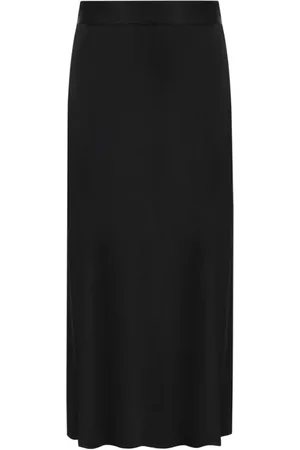 Elisabetta Franchi Dames, Rokken, Zwart, Maat: XL Satijn