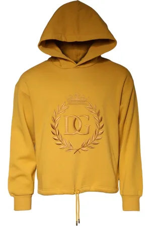 Dolce & Gabbana Heren, Sweatshirts & Hoodies, Geel, Maat: XS