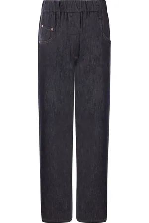 Brunello Cucinelli Dames, Jeans, Blauw, Maat: M Katoen