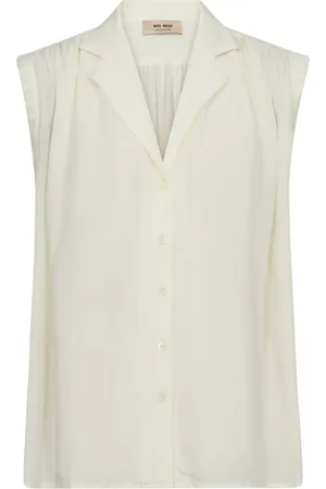 Mos Mosh Dames, Blouses & Shirts, Wit, Maat: XS Viscose