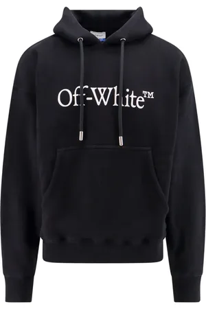 OFF-WHITE Heren, Sweatshirts & Hoodies, Zwart, Maat: S Katoen