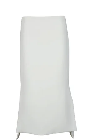 Sportmax Dames, Rokken, Wit, Maat: S Poliester