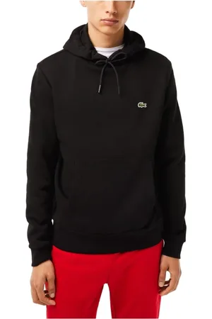Lacoste Heren, Sweatshirts & Hoodies, Zwart, Maat: XL Katoen