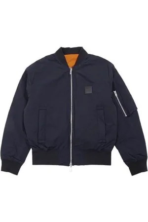 Emporio Armani Heren, Jassen, Blauw, Maat: S Polyamide