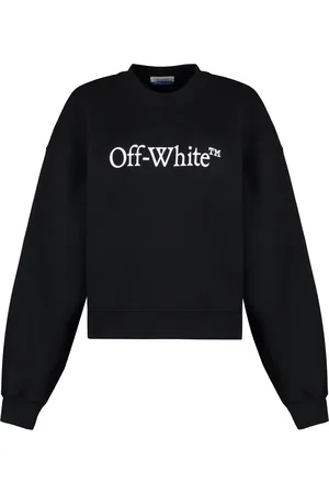 OFF-WHITE Dames, Sweatshirts & Hoodies, Zwart, Maat: XS Katoen