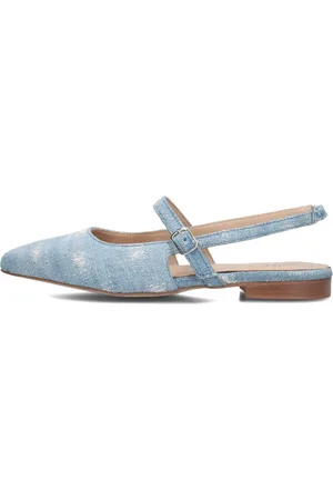 NOTRE-V Dames, Schoenen, Blauw, Maat: 38 1/2 EU Denim