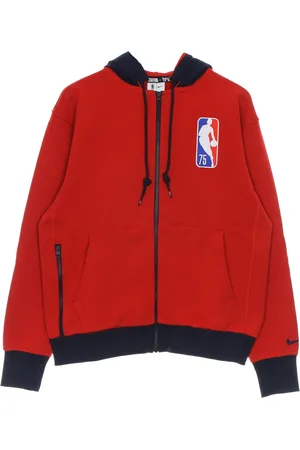 Nike Heren, Sweatshirts & Hoodies, Rood, Maat: M Fleece