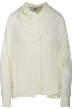 FORTE FORTE Dames, Blouses & Shirts, Wit, Maat: XS Katoen