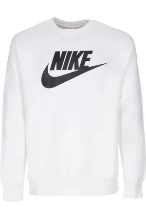 Nike Heren, Sweatshirts & Hoodies, Wit, Maat: XL Katoen