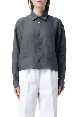 A.P.C. Dames, Blouses & Shirts, Grijs, Maat: S