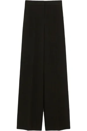 Max Mara Dames, Broeken, Zwart, Maat: M