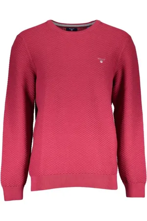 GANT Heren, Truien, Rood, Maat: L Katoen