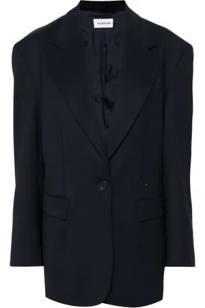 P.A.R.O.S.H. Dames, Jassen, Blauw, Maat: XS Wol