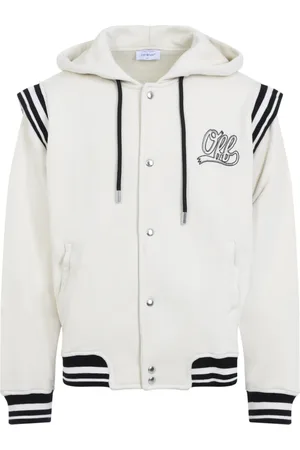OFF-WHITE Heren, Sweatshirts & Hoodies, Wit, Maat: L Katoen