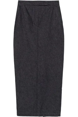 Max Mara Dames, Rokken, Zwart, Maat: M Zijde