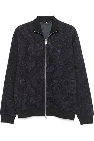 Etro Heren, Sweatshirts & Hoodies, Blauw, Maat: 2XL