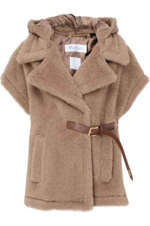 Max Mara Dames, Jassen, Bruin, Maat: S/M Wol