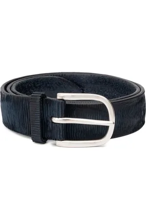 Orciani Unisex, Accessoires, Blauw, Maat: 105 CM Leer