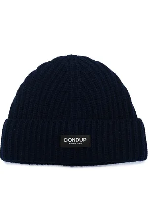 Dondup Heren, Accessoires, Blauw, Maat: ONE Size Wol