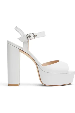 Stuart Weitzman Dames, Schoenen, Wit, Maat: 40 EU Leer