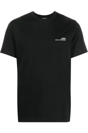 A.P.C. Heren, Tops, Zwart, Maat: XS Katoen