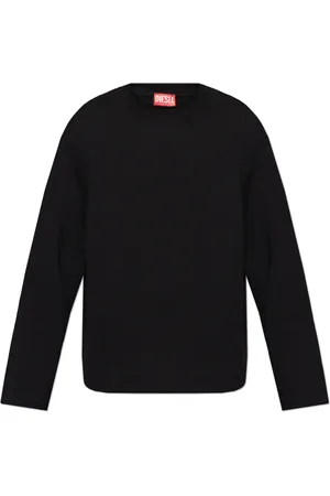 Diesel Heren, Sweatshirts & Hoodies, Zwart, Maat: S Katoen