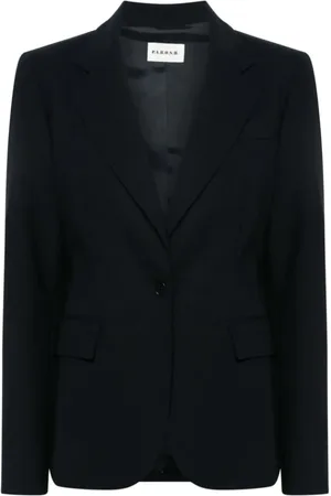 P.A.R.O.S.H. Dames, Jassen, Blauw, Maat: XL Wol