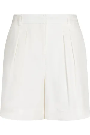 Alberta Ferretti Dames, Korte broeken, Wit, Maat: 2XS