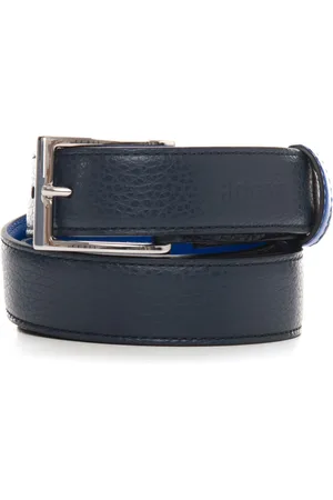 Hogan Heren, Accessoires, Blauw, Maat: ONE Size Leer