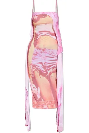 Diesel Dames, Jurken, Veelkleurig, Maat: XS