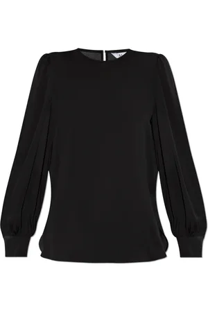 Max Mara Dames, Blouses & Shirts, Zwart, Maat: 3XS Zijde