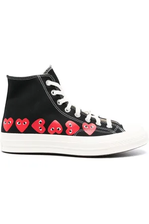 Comme des Garçons Heren, Schoenen, Zwart, Maat: 42 EU Leer