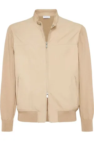 Brunello Cucinelli Heren, Jassen, , Maat: M Leer