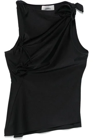 COPERNI Dames, Tops, Zwart, Maat: XS Polyamide