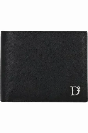 Dsquared2 Heren, Accessoires, Zwart, Maat: ONE Size Leer