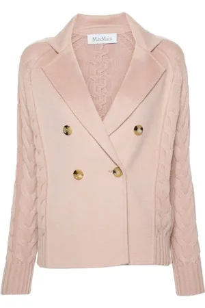 Max Mara Dames, Jassen, Roze, Maat: M Wol