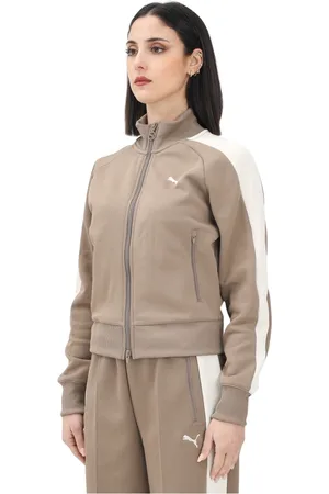 PUMA Dames, Sweatshirts & Hoodies, Bruin, Maat: S