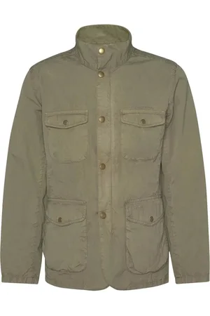 Barbour Heren, Jassen, Groen, Maat: S Katoen