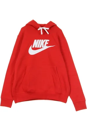 Nike Heren, Sweatshirts & Hoodies, Rood, Maat: XL Katoen
