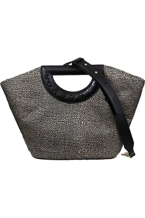 Borbonese Dames, Tassen, Zwart, Maat: ONE Size