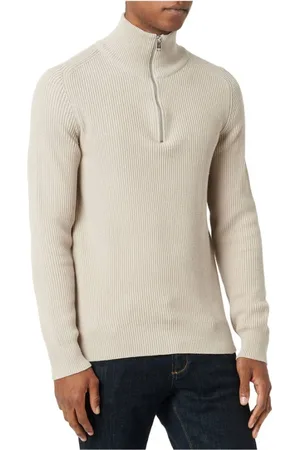 Marc O’ Polo Heren, Truien, Grijs, Maat: 2XL Katoen