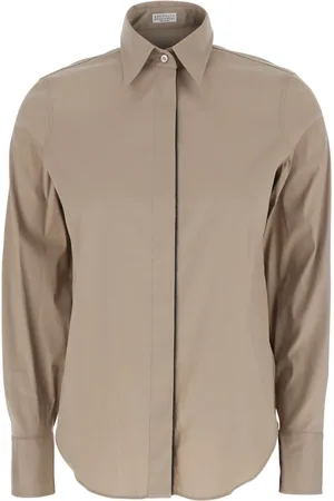 Brunello Cucinelli Dames, Blouses & Shirts, , Maat: L Katoen