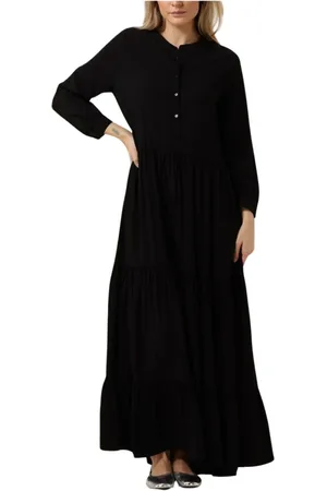 Lollys Laundry Dames, Jurken, Zwart, Maat: S