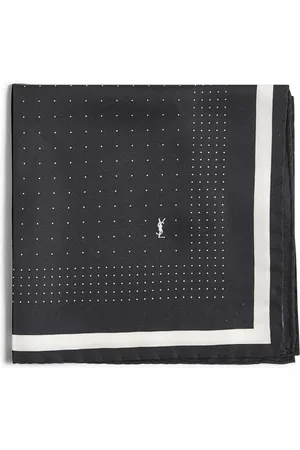 Saint Laurent Heren, Accessoires, Zwart, Maat: ONE Size Zijde