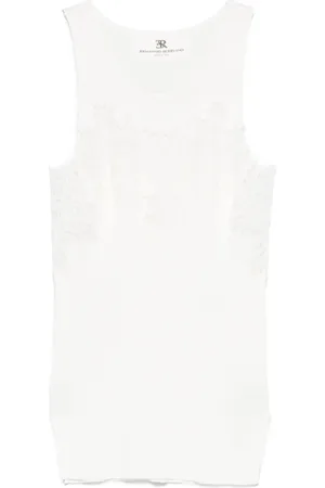 ERMANNO SCERVINO Dames, Tops, Wit, Maat: S Wol