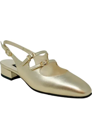 Carel Dames, Schoenen, Geel, Maat: 40 EU Leer